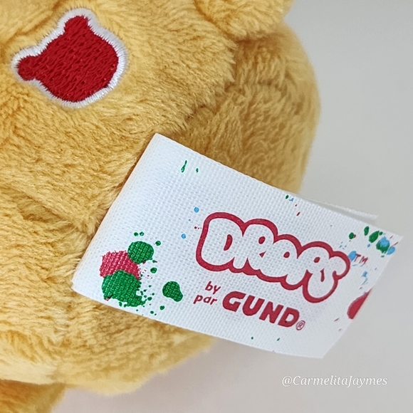 GINNY GINGER 🐶 Gund Drops 6" Gingerbread Puppy by Gund Teddy Bear ☆ NWT ☆ - Picture 8 of 8